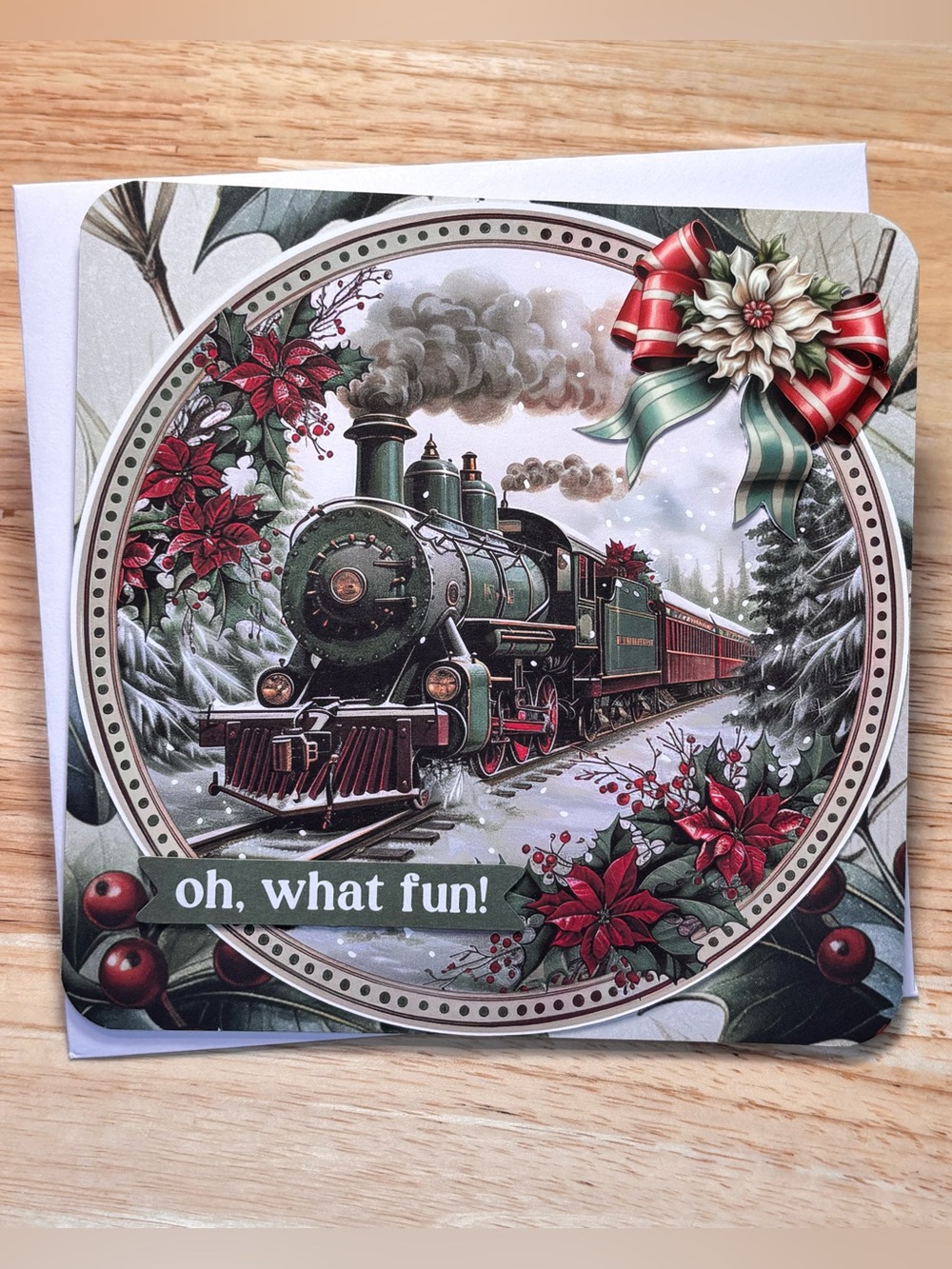 Handmade Christmas Greeting Card